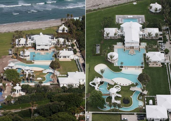 Imágenes de la mansión de Céline Dion en Jupiter Island