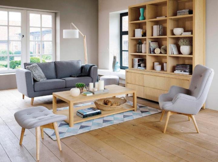 Inspiraci&oacute;n para un sal&oacute;n de estilo escandinavo