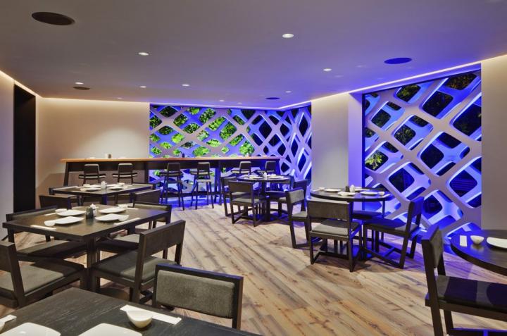 Interior del restaurante Tori Tori en Ciudad de M&eacute;xico
