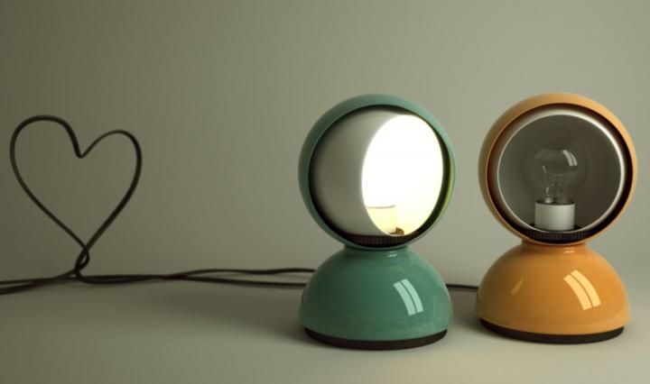 Lámparas de diseño. Lámpara Eclisse