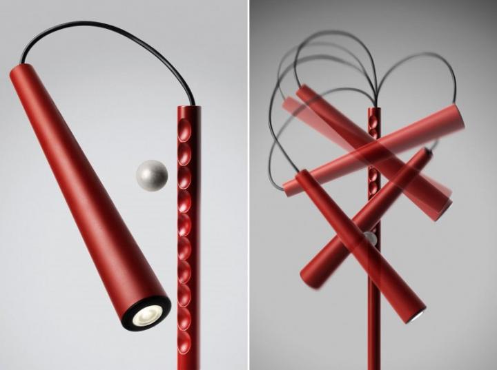 L&aacute;mparas Foscarini. L&aacute;mpara  Magneto de Giulio Iacchetti