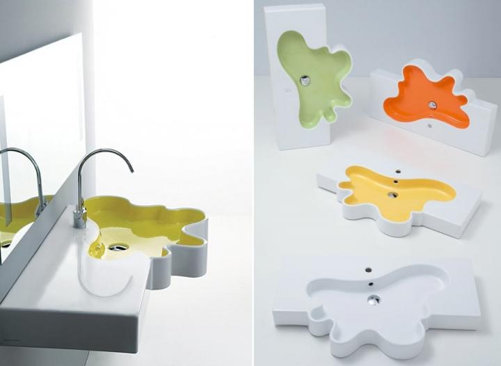 Lavabos originales: colección Splash