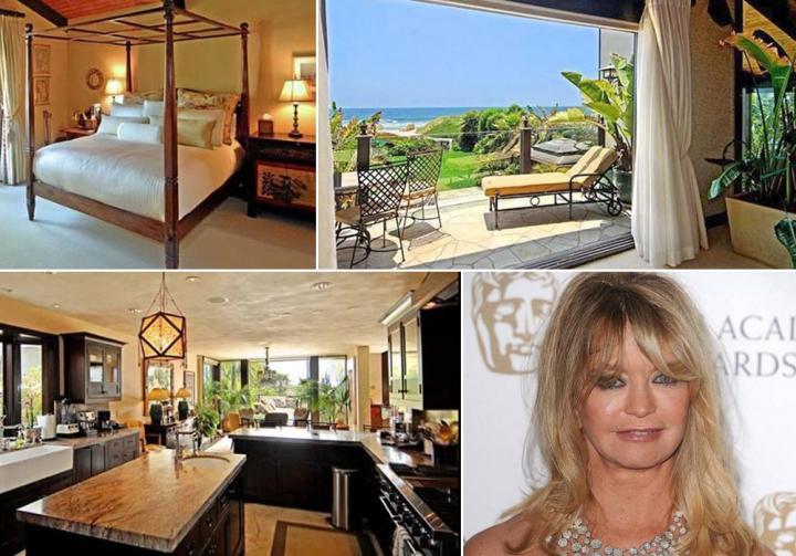 Mansiones de famosos: Goldie Hawn y su mansión de Malibú