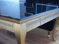 Mesa de comedor convertible en mesa de billar