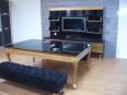 Mesa de comedor convertible en mesa de billar