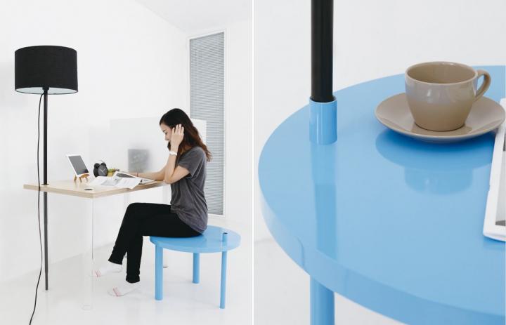 A/B, mobiliario modular de Kim Myung Hyun