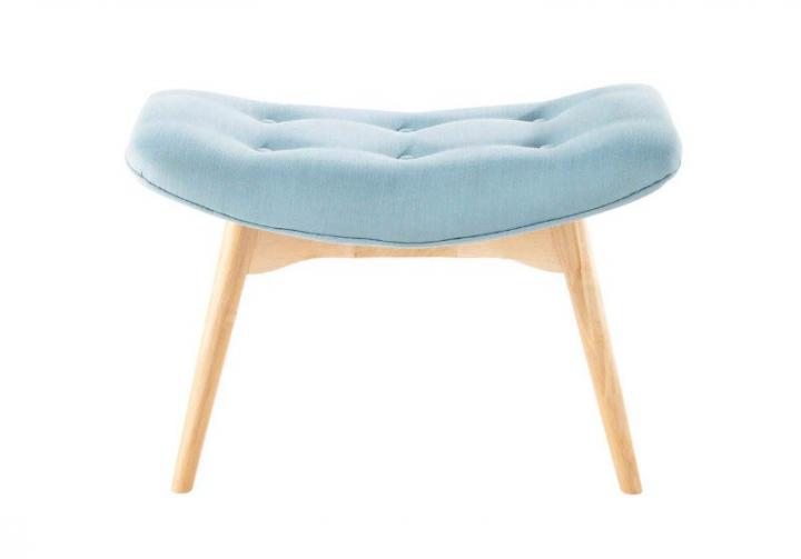 Reposapiés vintage azul iceberg