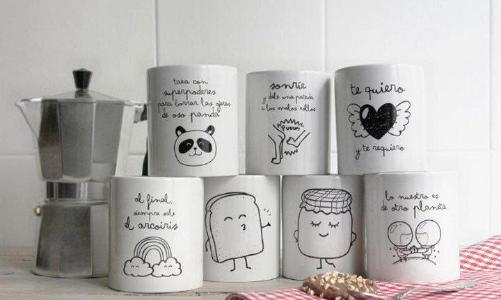 Originales tazas de Mr. Wonderful