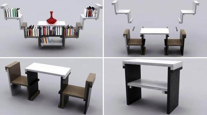 Proyecto de mueble multifuncional