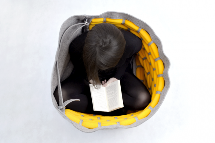 Puf Snug de la firma Kumeko