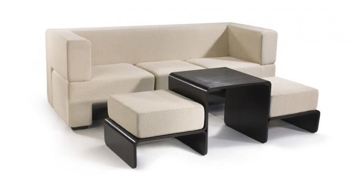 Slot Sofa, sofá modular de Matthew Pauk