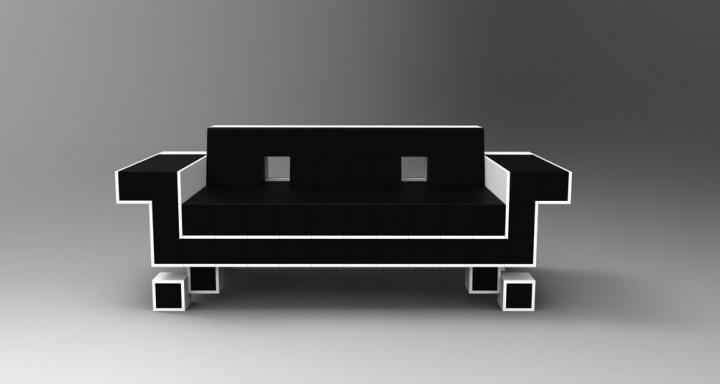 Sofá Retro Alien Couch