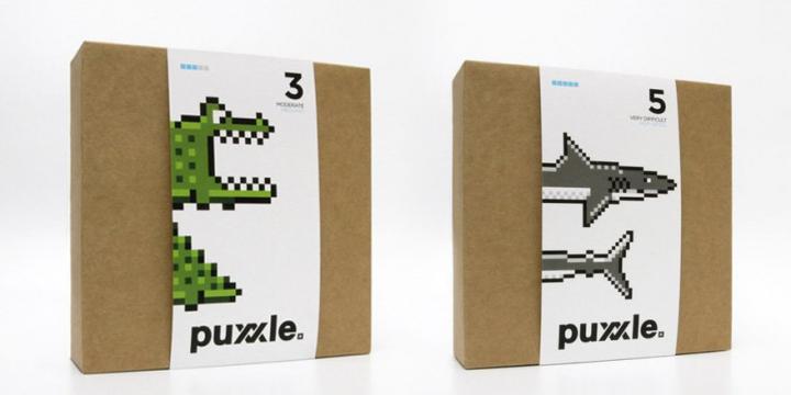 Stickers decorativos pixelados