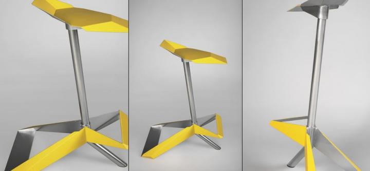 Taburete de estilo Origami Opa Chair