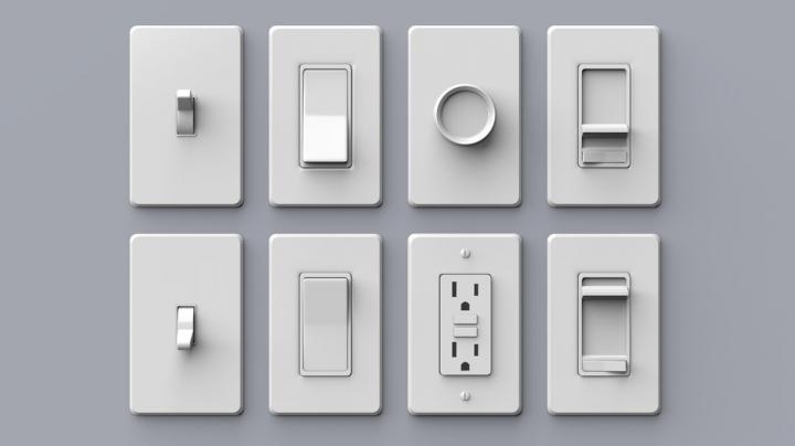 Tipos de interruptores eléctricos en el hogar