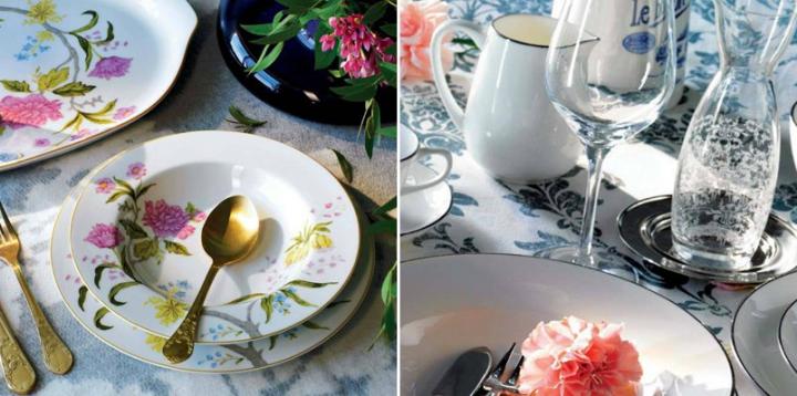 Vajilla con encanto