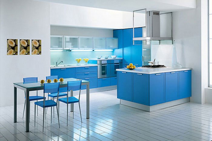 El azul en la decoración de interiores (II)