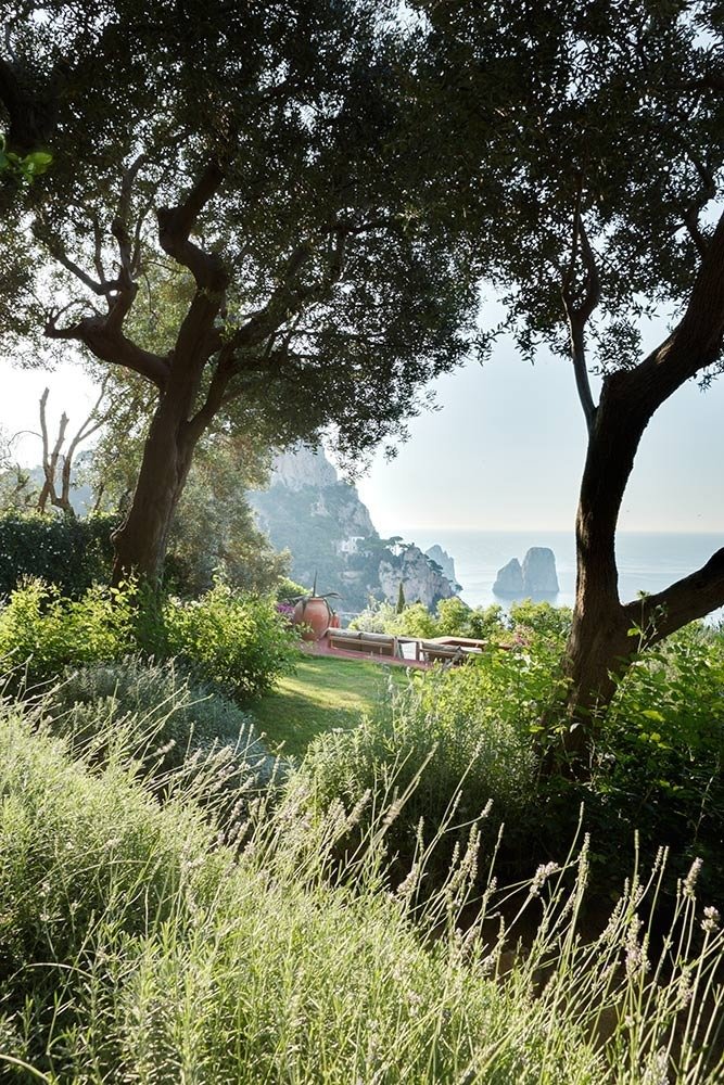 Casa de verano del diseñador Matteo Thun en Capri