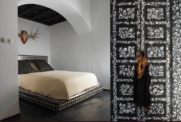 Decoración marroquí en el hotel P’tit Habibi