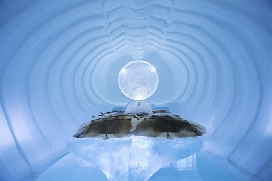 IceHotel, hotel de hielo en Suecia