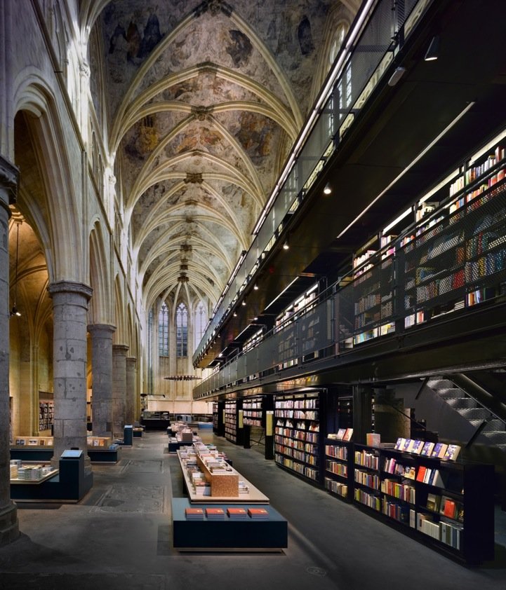 Iglesia reconvertida en una de las librerías más bellas del mundo