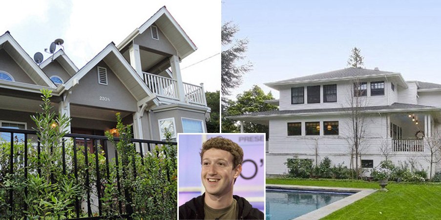 donde vive mark zuckerberg 3. La casa de Mark Zuckerberg en Palo Alto
