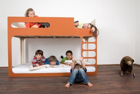 Muebles creativos para niños de Perludi